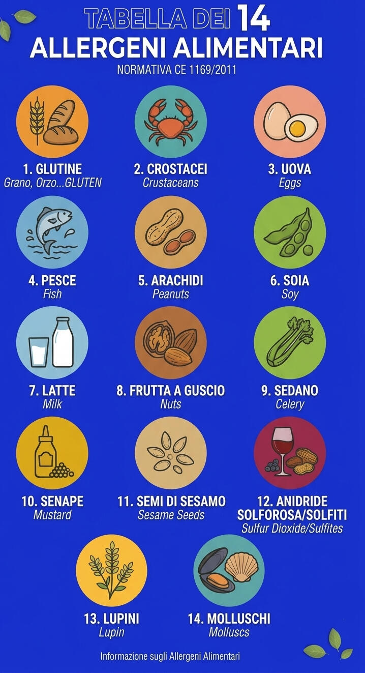 Lista Allergeni